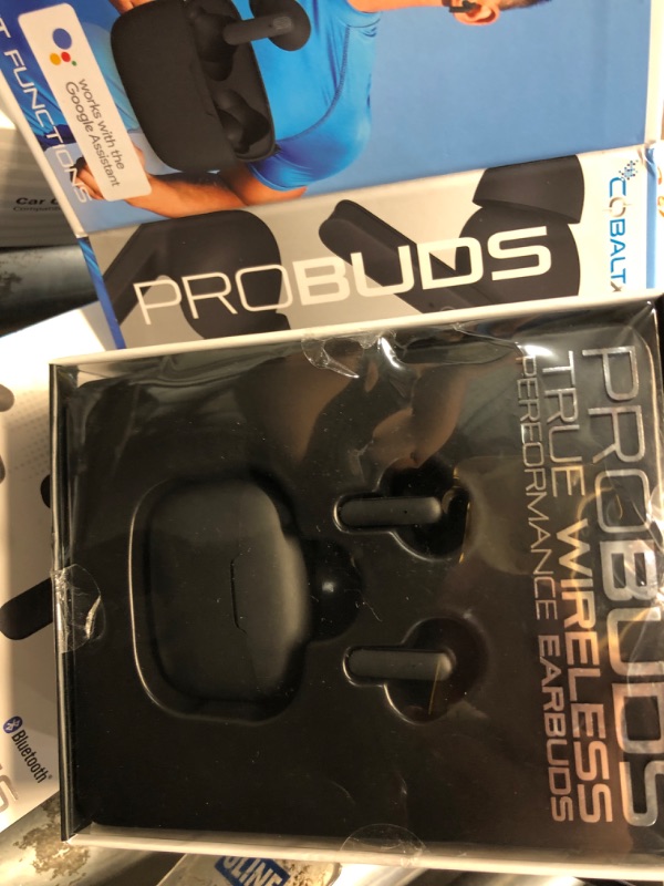 Photo 2 of Cobaltx Probuds True Wireless Earbuds with Charging Case
