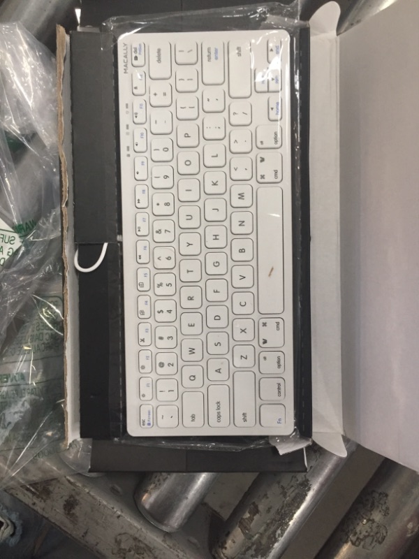 Photo 3 of Macally Compact USB Wired Keyboard for Mac and PC