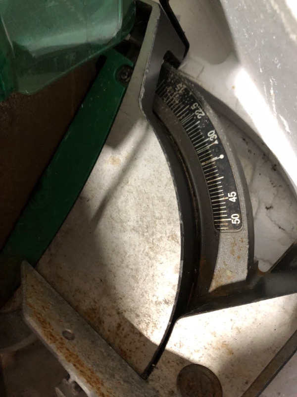 Photo 1 of *MAJOR DAMAGE SEE NOTES*
Metabo HPT C12FDHB 12" Dual Bevel Compound Miter Saw
