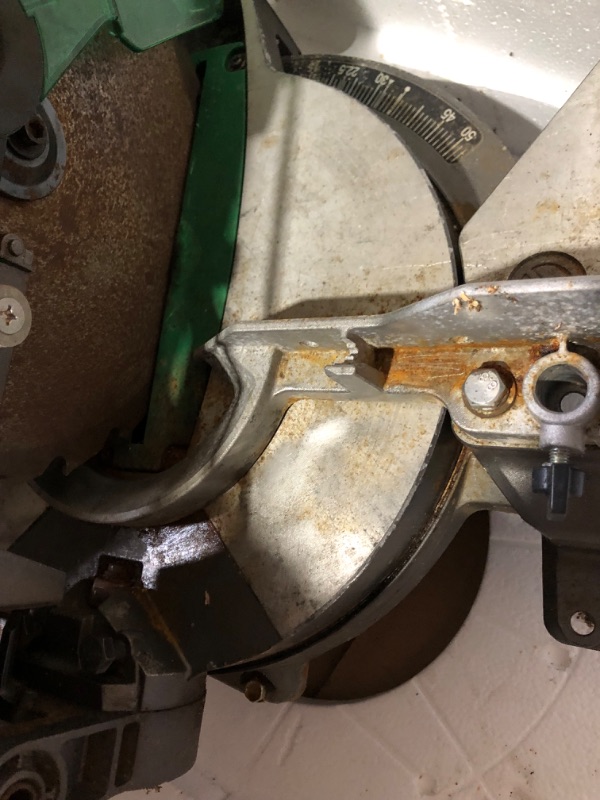 Photo 1 of *MAJOR DAMAGE SEE NOTES*
Metabo HPT C12FDHB 12" Dual Bevel Compound Miter Saw
