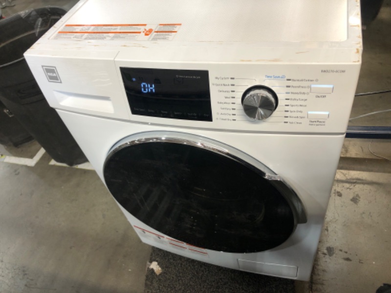 Photo 2 of ***USED - SEE COMMENTS***
RCA 2.7 cu. ft. White All-in-One Front Loading Washer and Dryer Combo