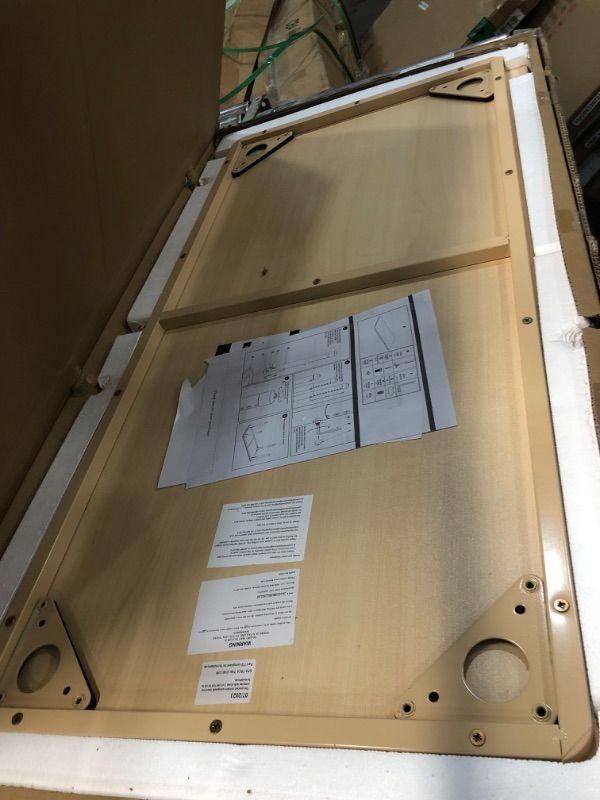 Photo 2 of **MISSING LEGS**

Flash Furniture 23.625"W x 47.25"L Rectangular Natural Plastic Height Adjustable Activity Table