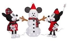 Photo 1 of ***Parts Only***Disney Mickey and Minnie 30.98-in Mouse Yard Decoration with White LED Lights
