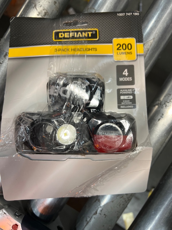 Photo 2 of 200 Lumens Headlight (3-Pack)