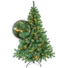 Photo 1 of `GE 7.5-ft Scotch Pine Pre-lit Artificial Christmas Tree with LED Lights
