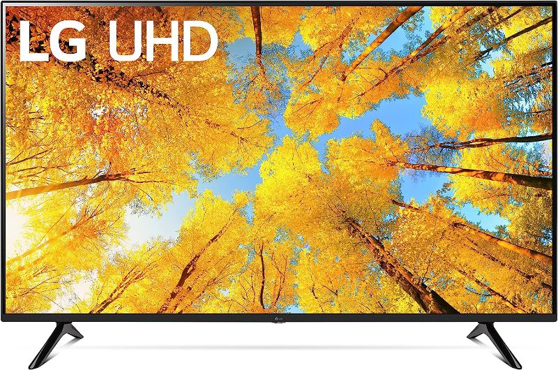Photo 1 of ***DAMAGED - BENT - SEE PICTURES***
LG 55-Inch Class UQ7570 Series 4K Smart TV, AI-Powered 4K, Cloud Gaming (55UQ7570PUJ, 2022), Black
