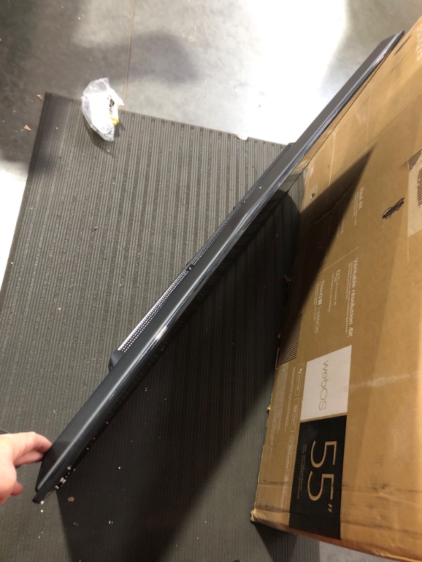 Photo 8 of ***DAMAGED - BENT - SEE PICTURES***
LG 55-Inch Class UQ7570 Series 4K Smart TV, AI-Powered 4K, Cloud Gaming (55UQ7570PUJ, 2022), Black
