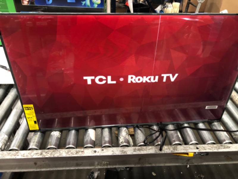 Photo 3 of **LINE THRU SCREEN***TCL 40-Inch Class S3 1080p LED Smart TV with Roku TV (40S350R, 2023 Model), Compatible with Alexa, Google Assistant, and Apple HomeKit Compatibility, Streaming FHD Television,Black 40 inches