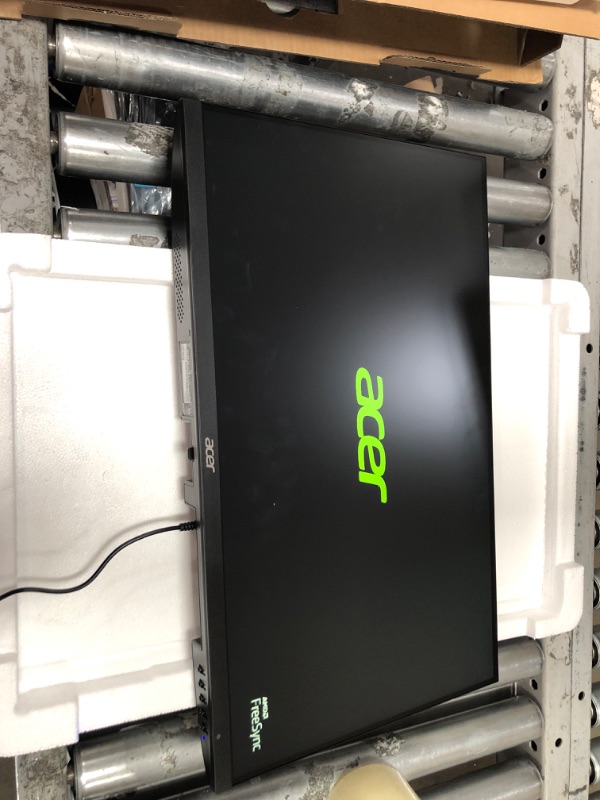 Photo 3 of Acer SH242Y Ebmihx 23.8" FHD 1920x1080 Home Office Ultra-Thin IPS Computer Monitor AMD FreeSync 100Hz Zero Frame Height/Swivel/Tilt Adjustable Stand Built-in Speakers HDMI 1.4 & VGA Port FHD 23.8-inch