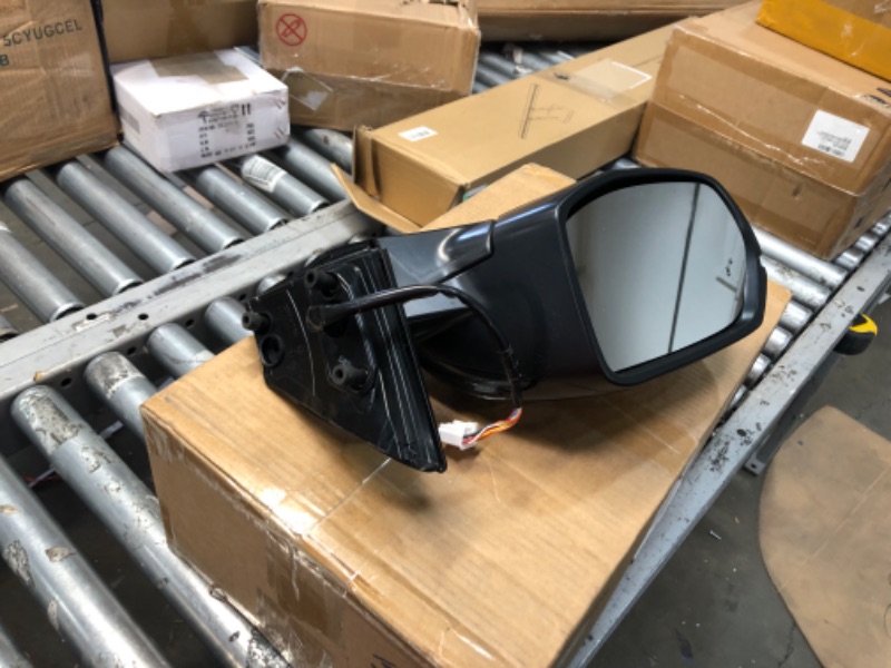 Photo 3 of Fit System Driver Side Mirror for HONDA CR-V EX, EX-L, (testured black w/PTM cover, w/turn signal, w/BSDS, foldaway, w/o camera, HP, 63072H