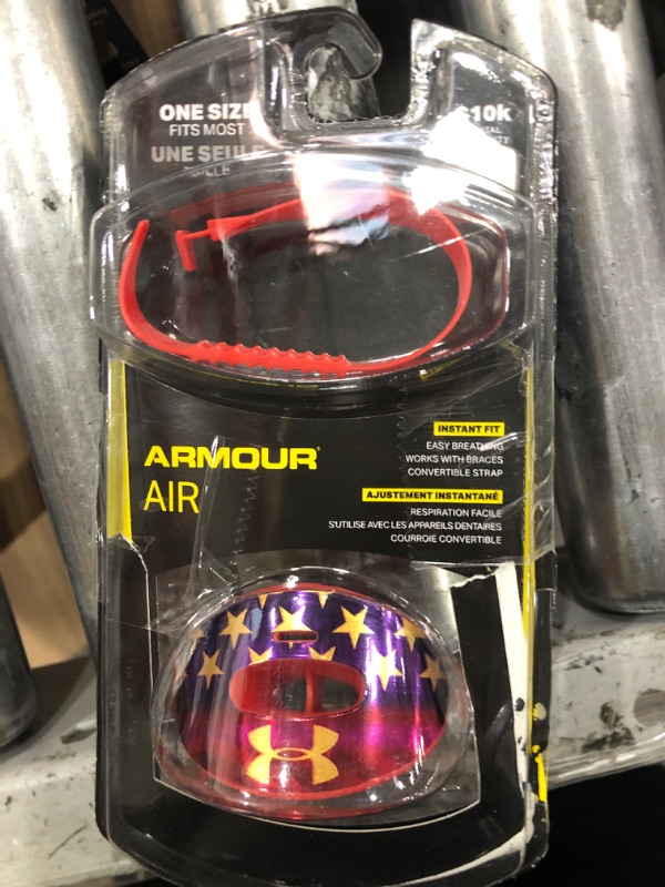 Photo 2 of Armour Air Lip Guard Novelty Americana OSFA
