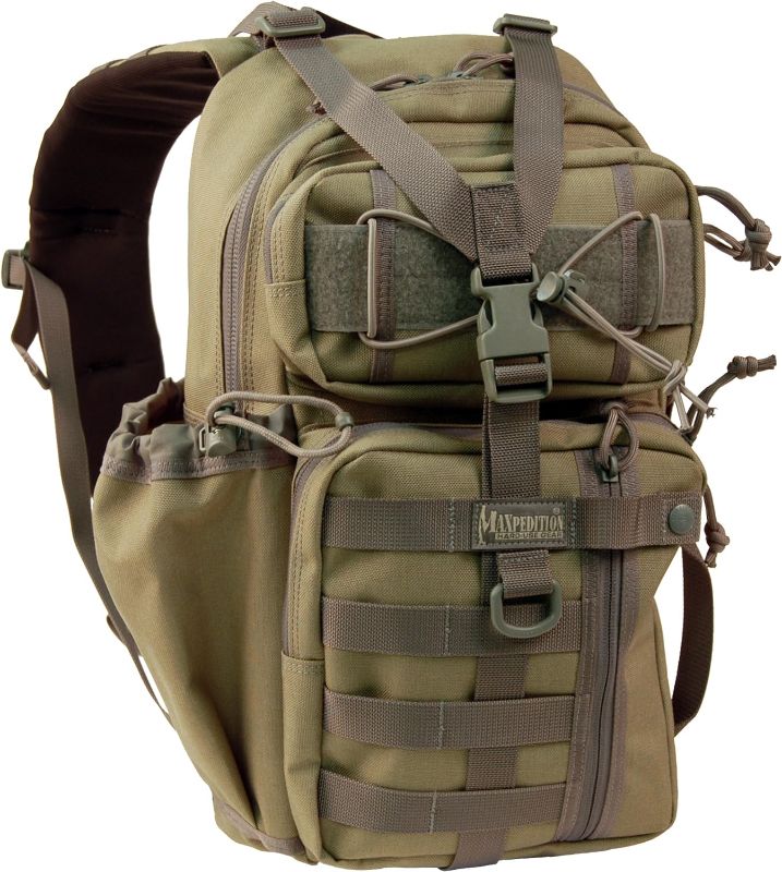 Photo 1 of Maxpedition Sitka Gearslinger, Khaki/Foliage
