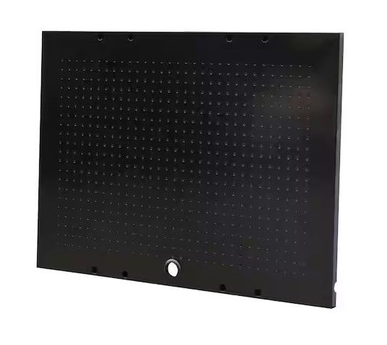 Photo 1 of (Minor Damage) 2-Pack Steel Pegboard Set in Black (36 in. W x 26 in. H) for Ready-to-Assemble Steel Garage Storage System
