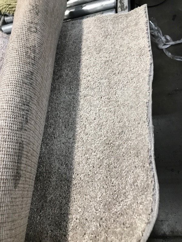 Photo 1 of 3' x 5' grey runner rug 