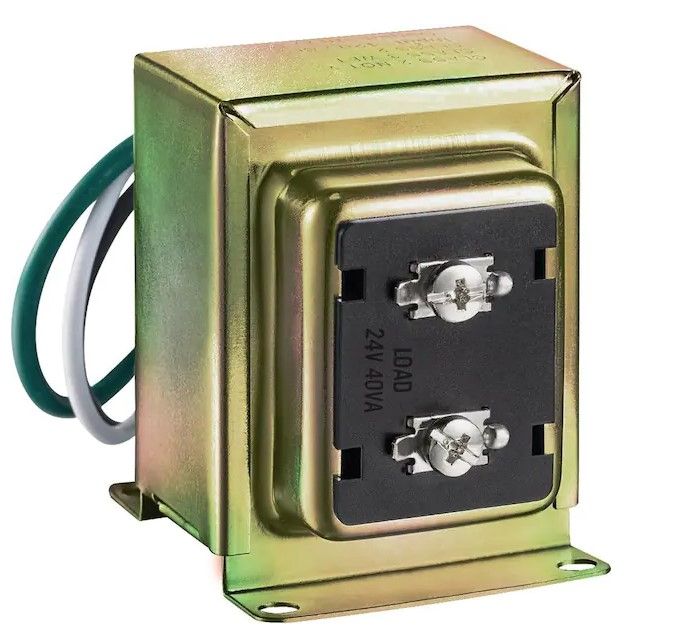 Photo 1 of Newhouse Hardware Wired 24V 40vA Doorbell Transformer for Powering Multiple Smart Doorbells and Thermostats