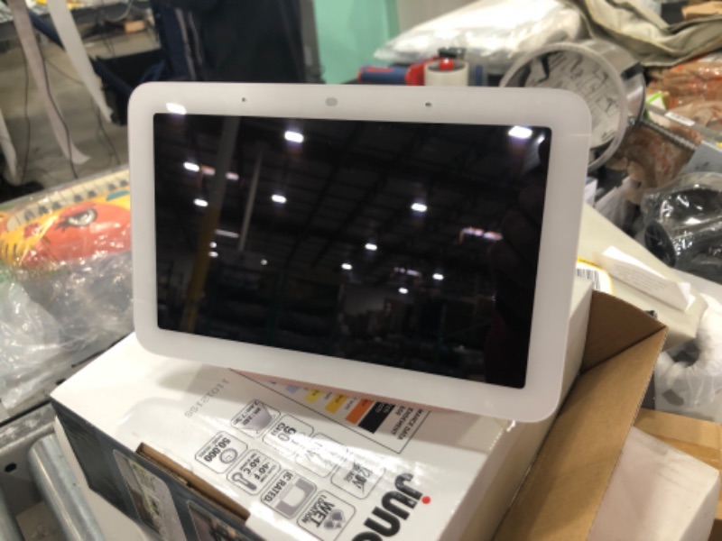 Photo 2 of FACTORY SEAL OPENED Google Nest Hub 2nd Gen - Smart Home Speaker and 7 in. Display with Google Assistant - Sand