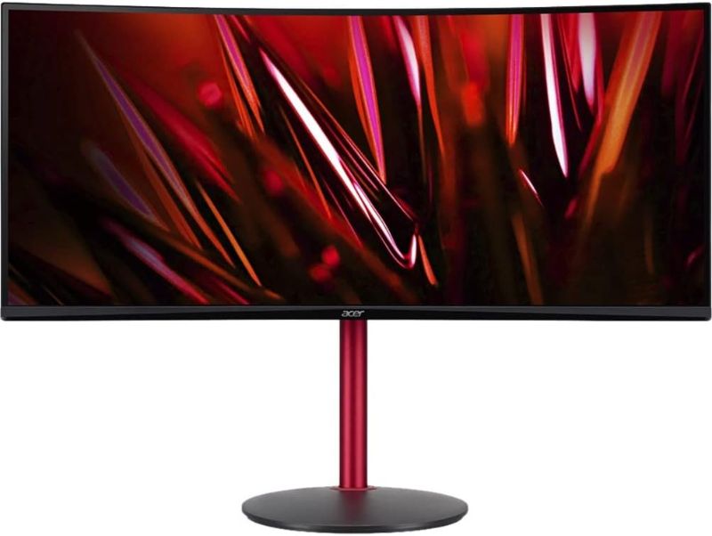 Photo 1 of Acer Nitro XZ342CU P 34" UW-QHD LED LCD Monitor - 21:9 - Black
