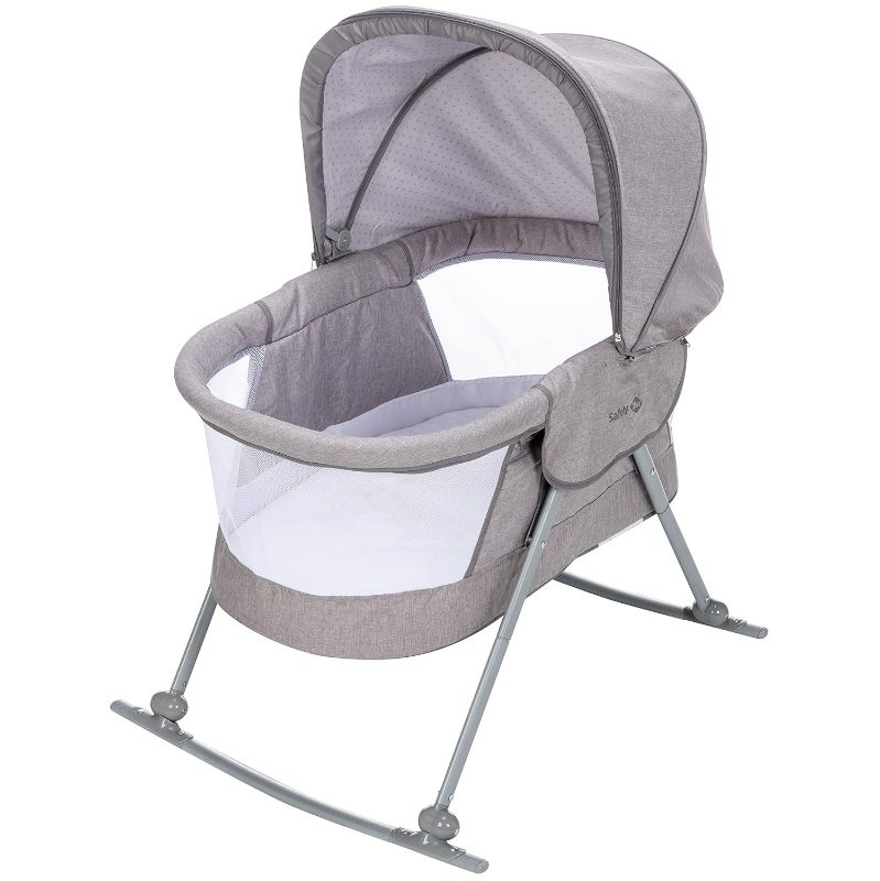 Photo 1 of **NON  REFUNDABLE NO RETURNS SOLD AS IS**PARTS ONLY
**READ NOTES**Safety 1st Nap and Go Rocking Bassinet, Star Gazer
