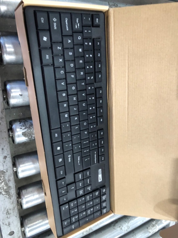 Photo 2 of ALTEC LANSING ALBC6314 WIRELESS KEYBOARD AND MOUSE COMBO | WATER SPLASH PROOF COMPACT WIRELESS ALBC 6314
