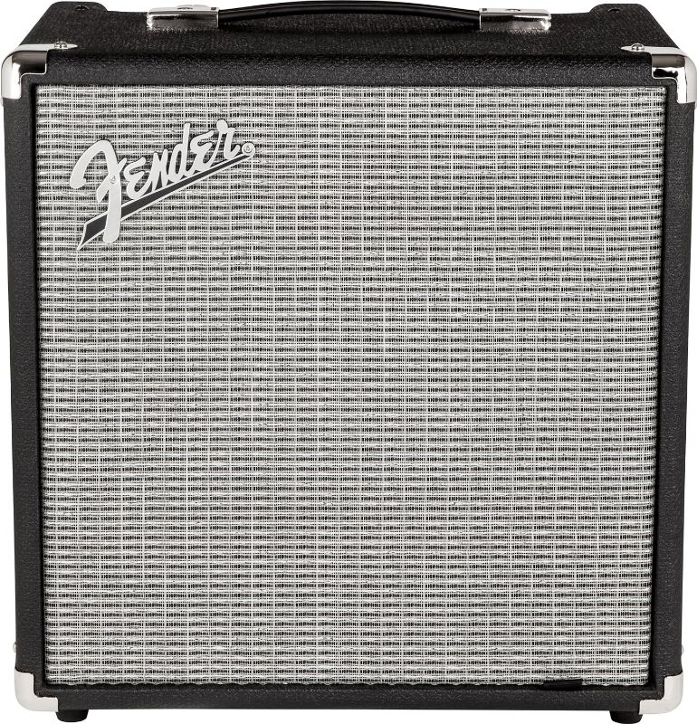 Photo 1 of Fender Rumble 25 V3 Bass Amp for Bass Guitar, Bass Combo, 25 Watts, 8 Inch Speaker, with Overdrive Circuit and Mid-Scoop Contour Switch
