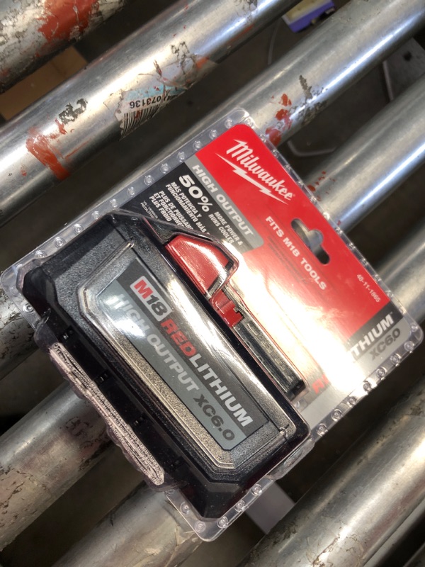 Photo 2 of Milwaukee M18 18-Volt Lithium-Ion High Output Battery Pack 6.0Ah