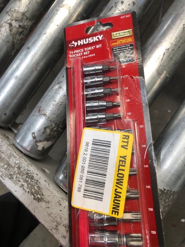 Photo 2 of 1/4 and 3/8 in. Drive Torx Bit Socket Set (11-Piece)