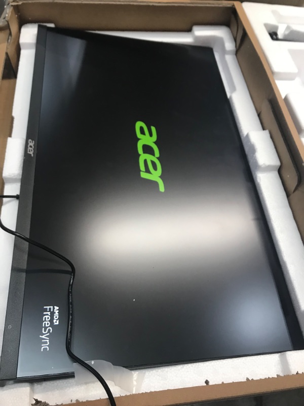 Photo 4 of Acer SB242Y EBI 23.8" Full HD (1920 x 1080) IPS Zero-Frame Gaming Office Monitor | AMD FreeSync Technology Ultra-Thin Stylish Design 100Hz 1ms (VRB) Low Blue Light Tilt HDMI & VGA Ports
