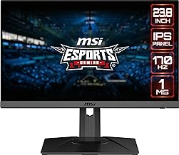 Photo 1 of MSI FHD IPS Gaming Free Sync 1ms 1920 x 1080 170Hz Refresh Rate 24" Gaming Monitor (Optix G2422P), Black