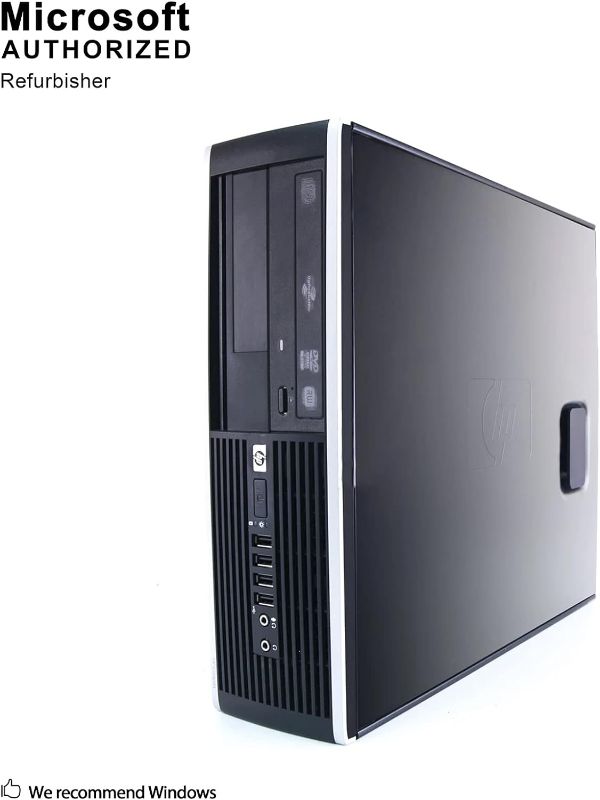 Photo 1 of PARTS ONLY, NON REFUNDABLE  DAMAGED FRAME**HP Compaq 6300 Pro Desktop PC - Intel Core i3-3220 3.3GHz 8GB 250GB DVD Windows 10 Pro (Renewed)
