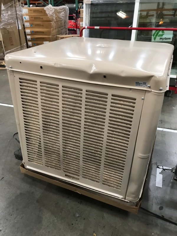 Photo 3 of *damaged*- 4600 CFM Side-Draft Wall/Roof Evaporative Cooler for 1700 sq. ft. (Motor Not Included)
