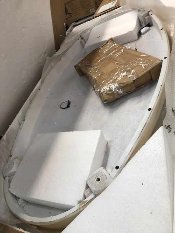 Photo 1 of ***Parts Only***Acme Fordon Oval Coffee Table in Antique White
