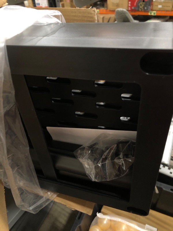 Photo 1 of 2pcs Under Sink Organizer Kitchen Bathroom Storage Cabinet 2 tier Sliding Drawer Counter Organization Shelf Storage Drawers Rack with Pull Out Basket and Hooks Black organizer-2Black