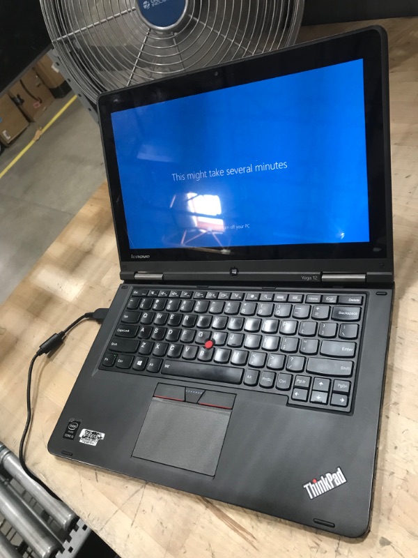 Photo 2 of Lenovo ThinkPad Yoga 12 20Dl 12.5" Flip Design Ultrabook, 8 GB RAM, 256 GB SSD (20DL003AUS), Black
