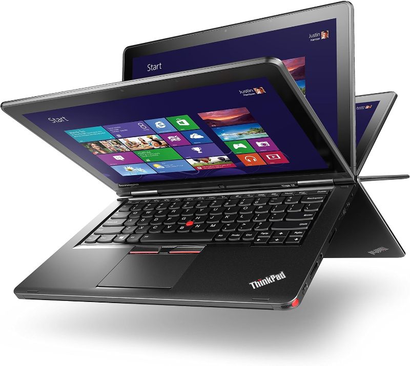 Photo 1 of Lenovo ThinkPad Yoga 12 20Dl 12.5" Flip Design Ultrabook, 8 GB RAM, 256 GB SSD (20DL003AUS), Black
