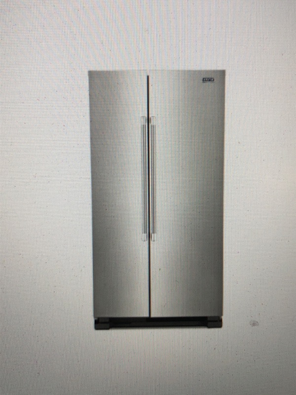 Photo 1 of Maytag® 24.9 Cu. Ft. Fingerprint Resistant Stainless Steel Side-by-Side Refrigerator

