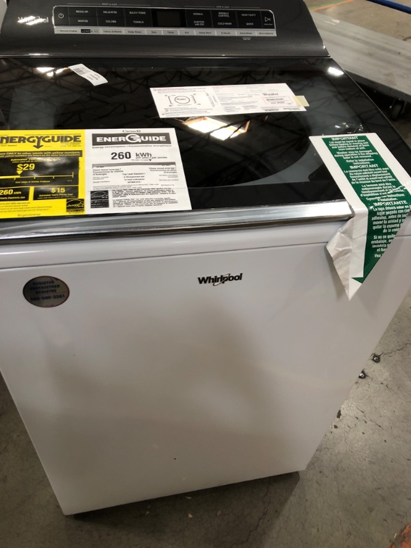 Photo 6 of Whirlpool Smart Capable w/Load and Go 5.3-cu ft High Efficiency Impeller 