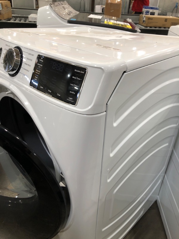 Photo 3 of GE® 7.8 cu. ft. Capacity Smart Front Load Electric Dryer with Sanitize Cycle