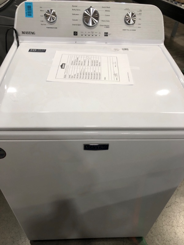 Photo 5 of Top Load Washer with Deep Fill - 4.5 cu. ft. - Maytag