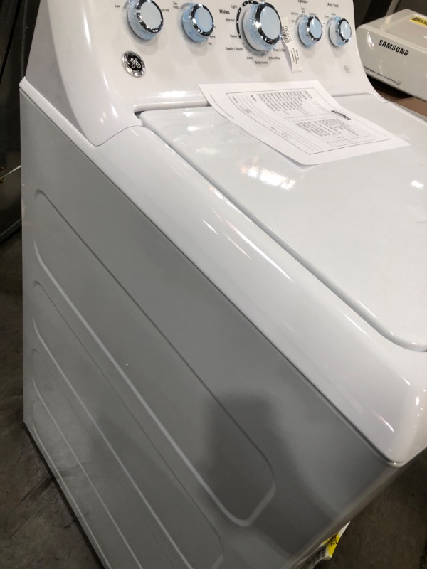 Photo 3 of GE® 4.5 cu. ft. Capacity Washer with Stainless Steel Basket