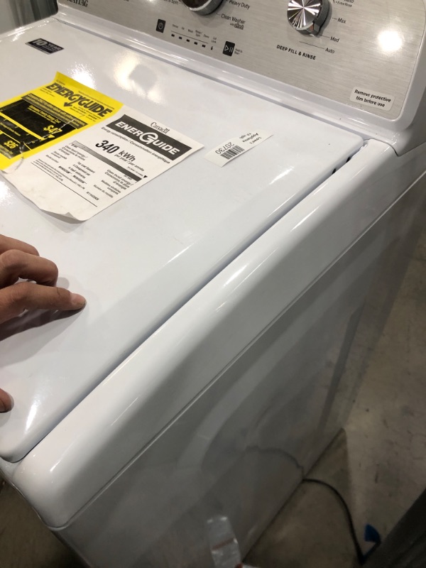 Photo 3 of Top Load Washer with Deep Fill - 4.5 cu. ft. - Maytag