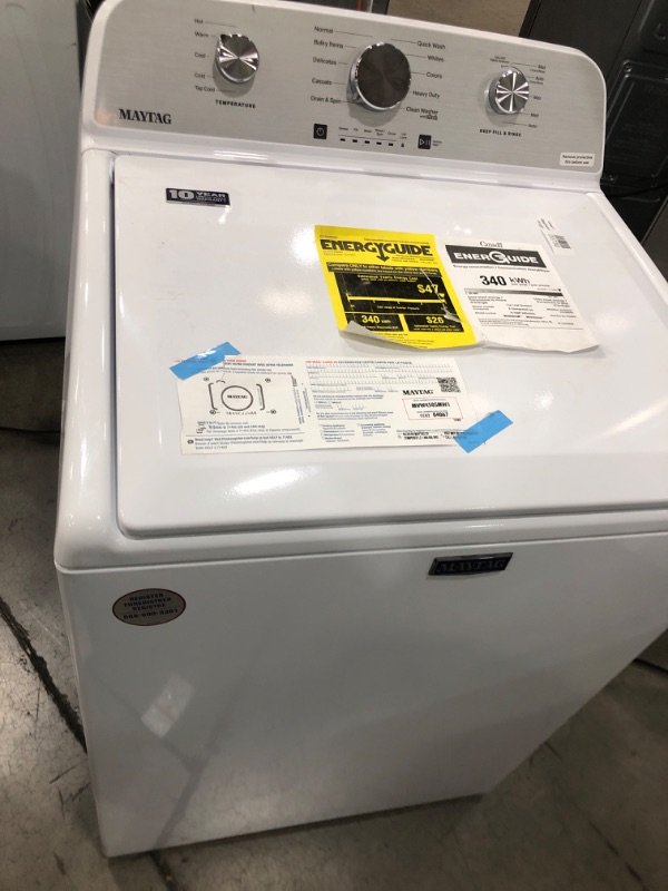 Photo 5 of Top Load Washer with Deep Fill - 4.5 cu. ft. - Maytag