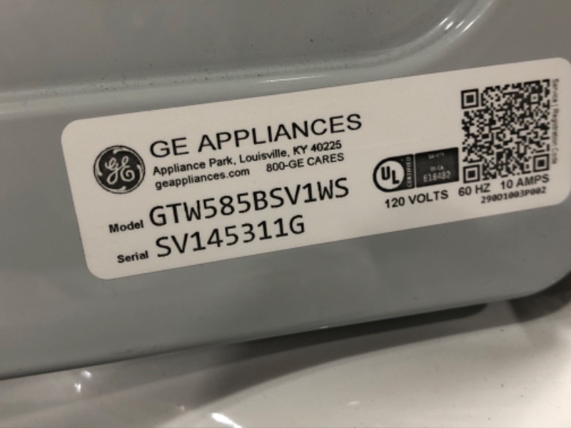 Photo 1 of GE® 4.5 cu. ft. Capacity Washer with Water Level Control