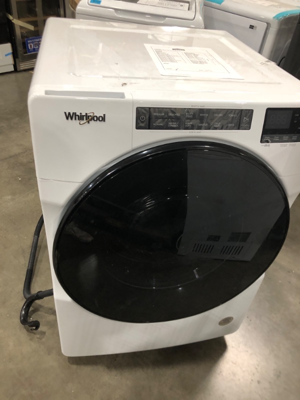 Photo 6 of Whirlpool 4.5 Cu. Ft. Front Load Washer with Quick Wash Cycle