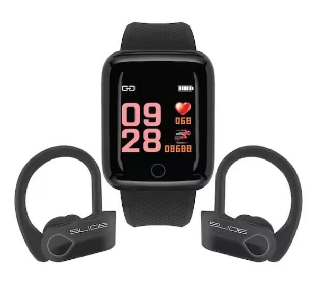 Photo 1 of Fitness Tracker Watch & TWS Sport Earhooks Earbuds
