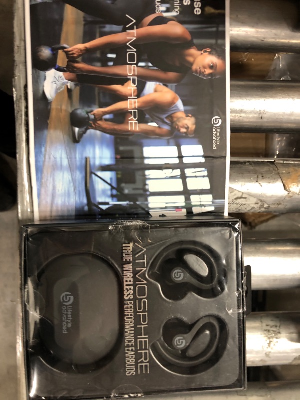Photo 1 of Lifestyle Advanced Atmosphere True Wireless Performance Bluetooth Earbuds
