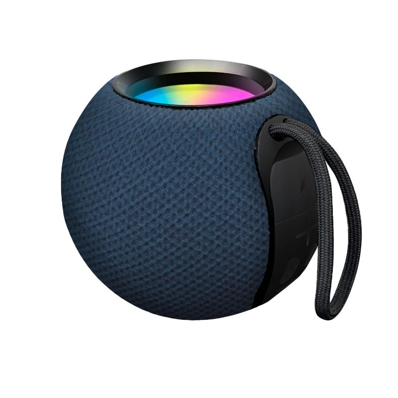 Photo 1 of Biconic Round Portable Bluetooth Speaker
