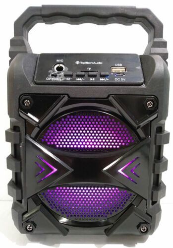 Photo 1 of Wireless Bluetooth BT Extra Bass 500 Watts FM Radio Speaker - Jet4 Black
