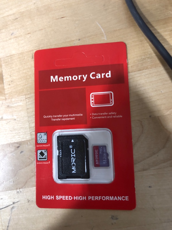 Photo 2 of 512GB Micro SD Card Fast Speed Memory Card for Smartphone,Security Camera,Dash Cam,Tablet and Drone SDHH 512GB