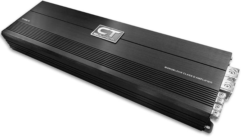 Photo 1 of CT Sounds CT-2000.1D Compact Class D Car Audio Monoblock Amplifier, 2000 Watts RMS