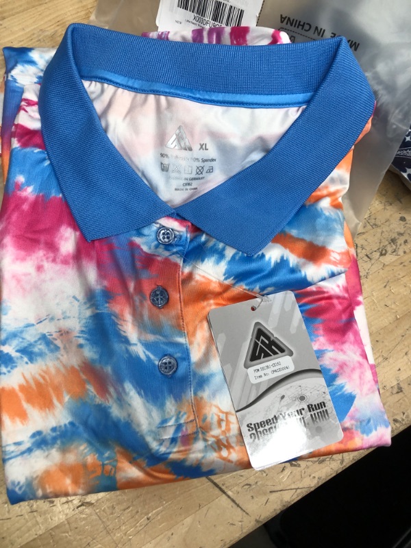 Photo 1 of large multi colored running shirt